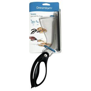 Dreamfarm Scizza Pizza Scissors Cutter Stainless Steel Slice & Serve New